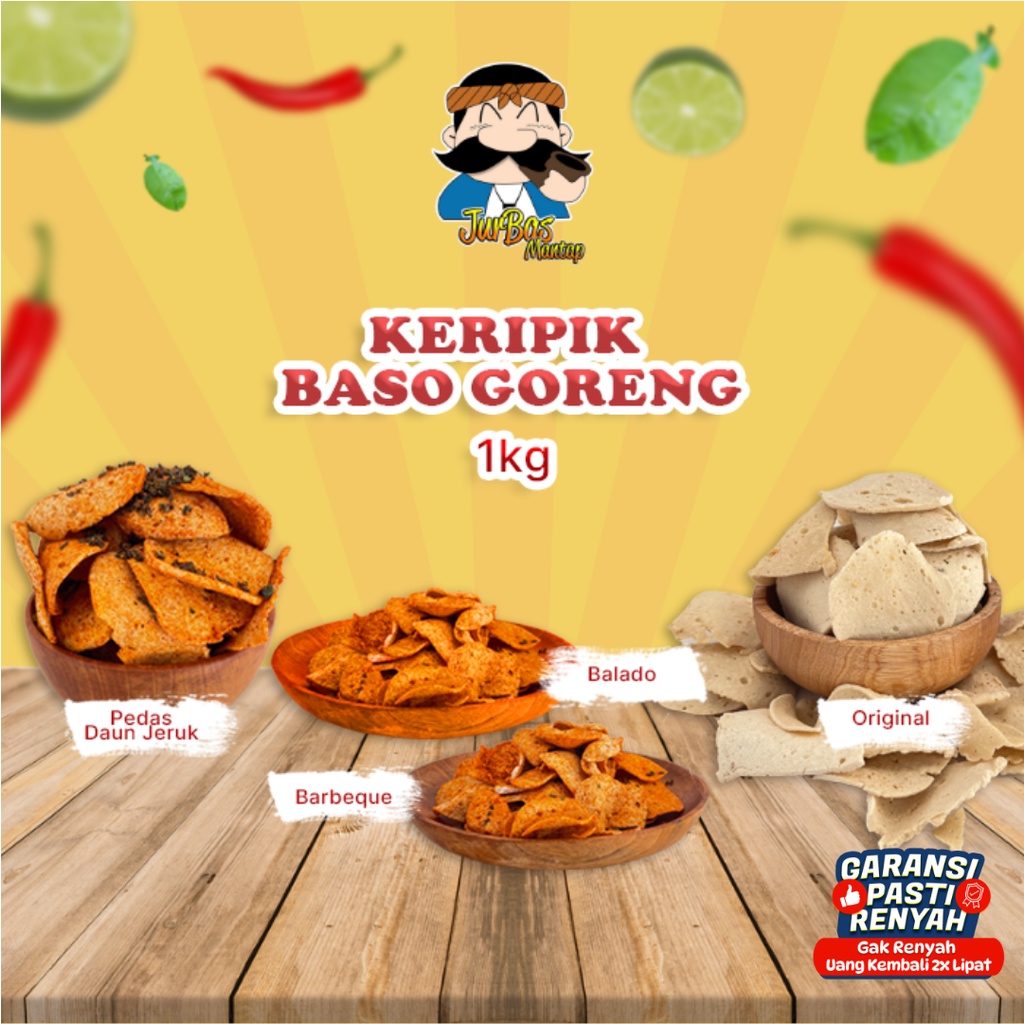 Keripik basreng 1 kg