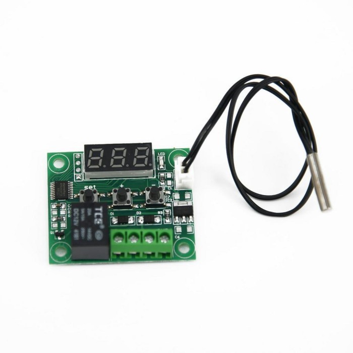 Ready Modul Termostat Digital W1209 Dengan Sensor On / Off Kualitas