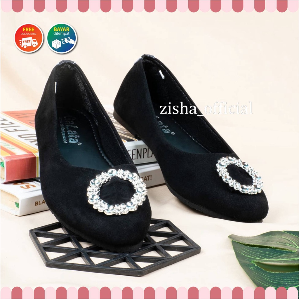 Blackpanda Flat Shoes / Sepatu Black Panda / Sepatu Wanita / Flatshoes Wanita / Black Panda Cirunda