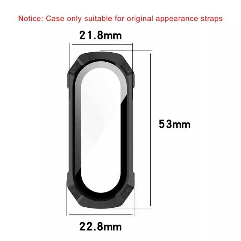 Hard Case Cover Xiaomi Mi Band 7 6 5 4 3 - Casing Pelindung Body Xiaomi Mi Band 3 4 5 6 7