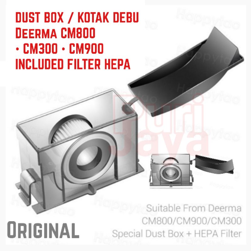 Jual Kotak Debu Deerma CM800 CM300S CM900 CM810 CM500 CM400 Dust Box