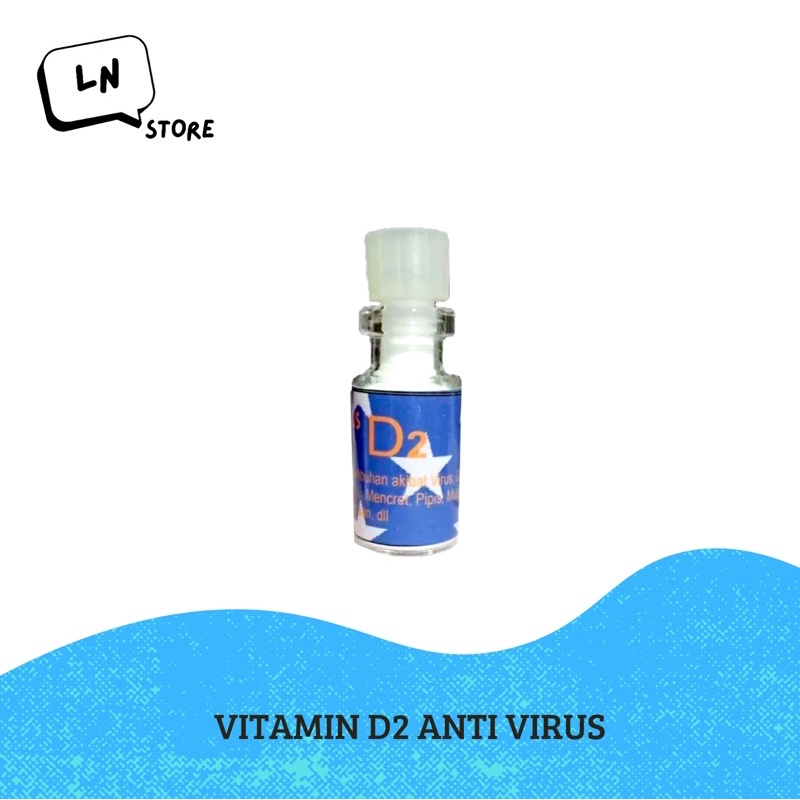 Vitamin D2 Anti Virus Kucing Anti Flu, Calici, Mencret, Pipis Darah, Muntah