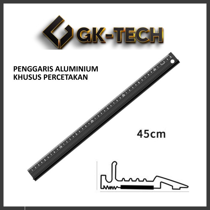 

Penggaris Besi Percetakan CABANG JAKARTA - HITAM L