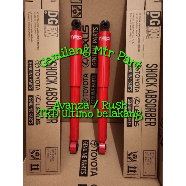 Shockbreaker shock absorber Toyota Avanza / Rush TRD Ultimo belakang original