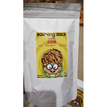 Basreng Stick 100gram/Makaroni Basreng Stick