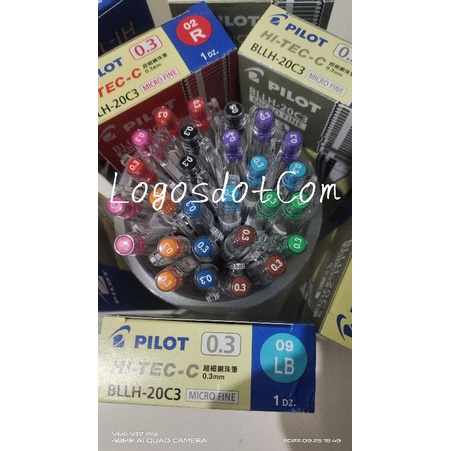 

Pen HiTec Pilot 0.25/0.3/0.4/0.5 [ 1Pcs ] / Pulpen Hi-Tec Hitech ORIGINAL