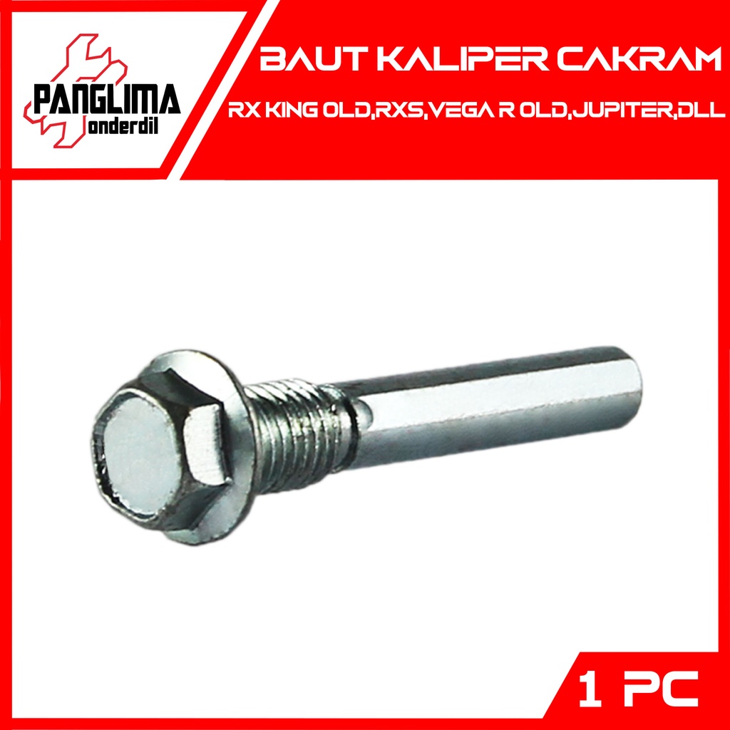 Baut Kaliper Cakram Depan Yamaha RX King-RXK-RX K Lama-Old 2 Piston &amp; RXKing New Baud Rem