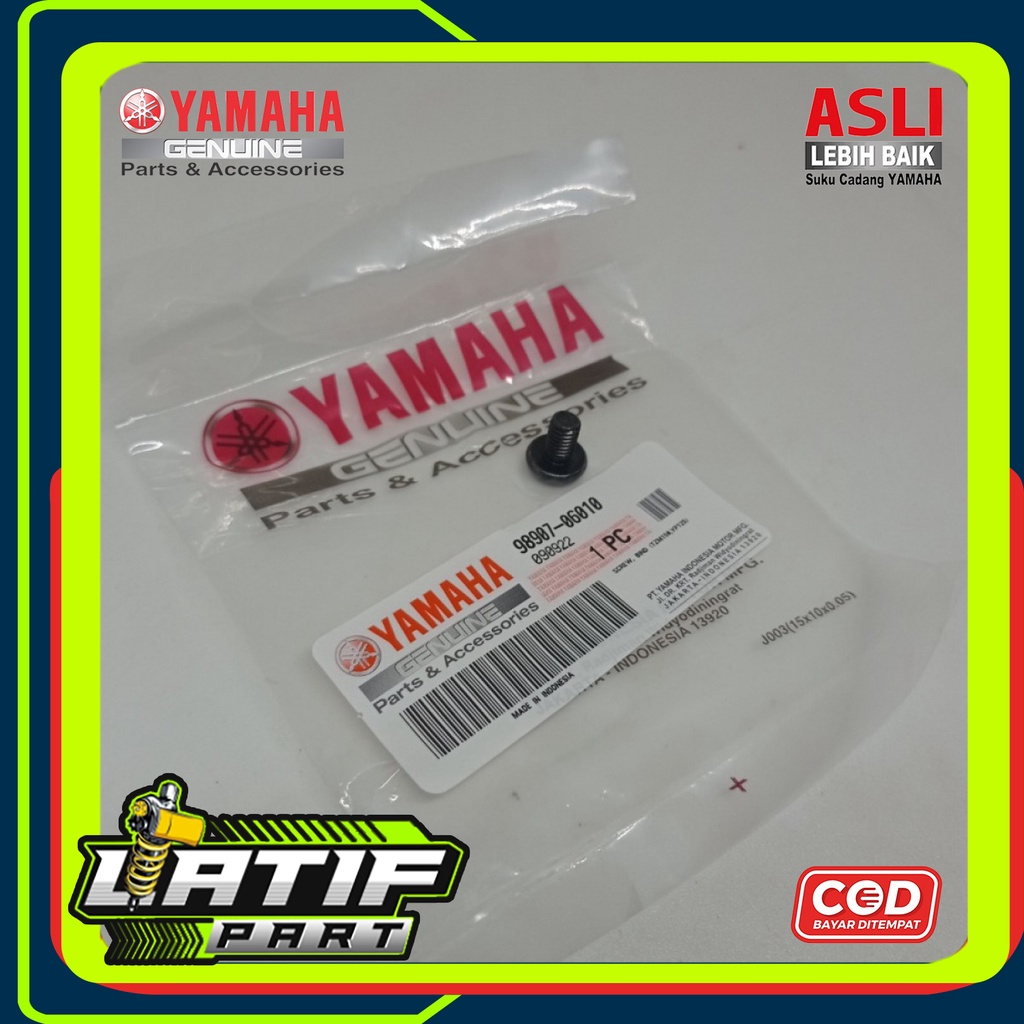 Baut Plat Bak CVT Mio Smile Nouvo Z Mio Soul Fino 98907-06010