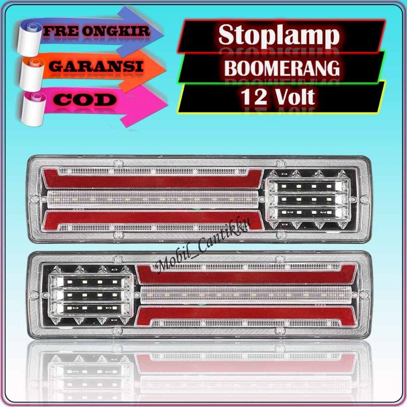 Lampu Variasi Led Stoplamp Rem Stop lamp Sein Running Mobil Pick Up Carry Granmax Canter 12 Volt