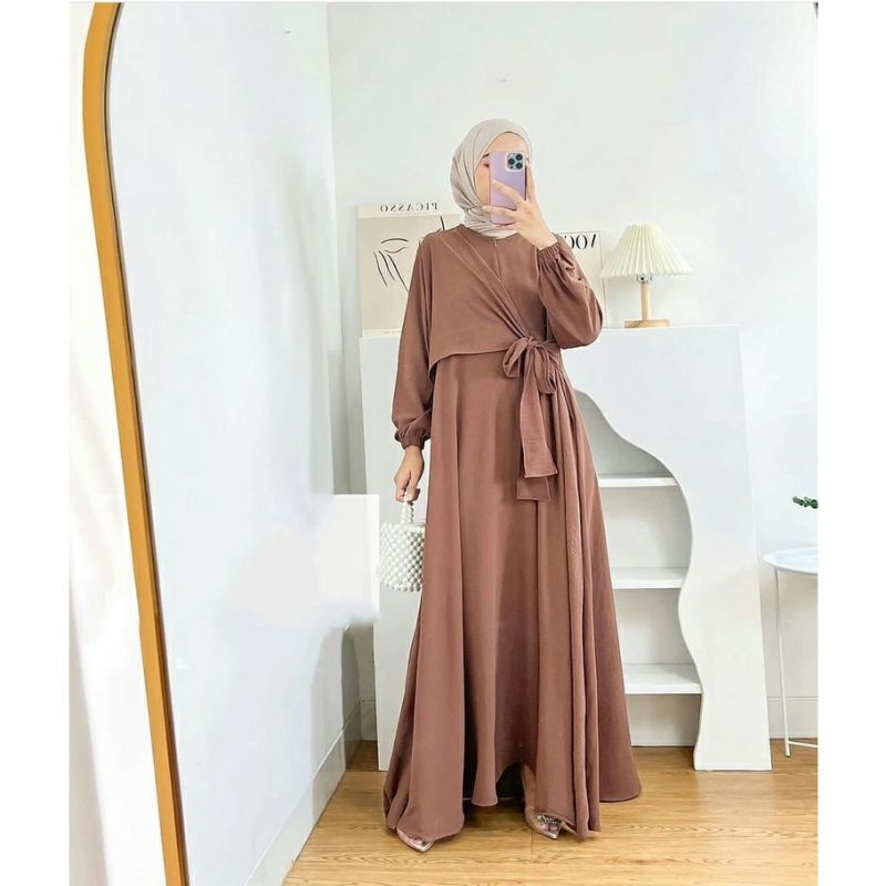 ZASKIA DRESS CRINCLE AIRFLOW