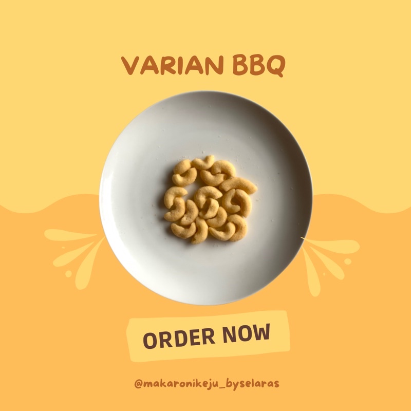 

Makaroni Keju Varian BBQ