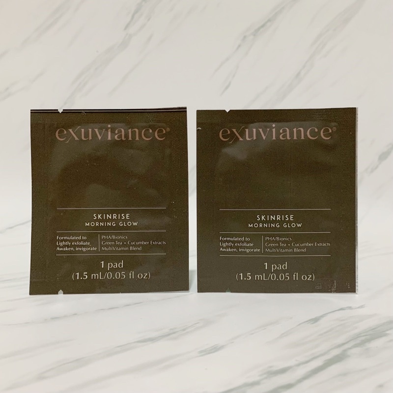 Exuviance SkinRise Morning Glow / Skin Rise exfoliating pad