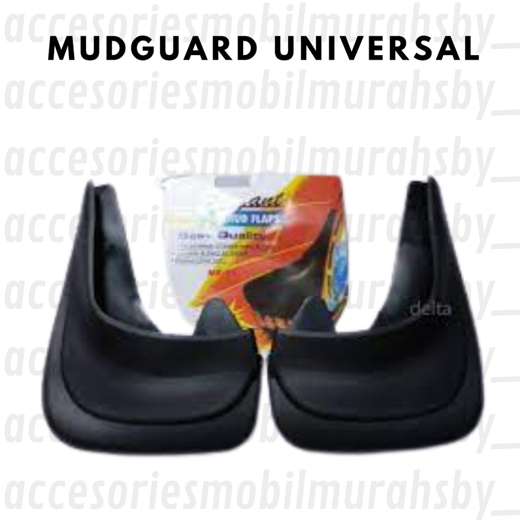 Mudguard / Karpet Lumpur Sedan / Universal ISI 2 PCS