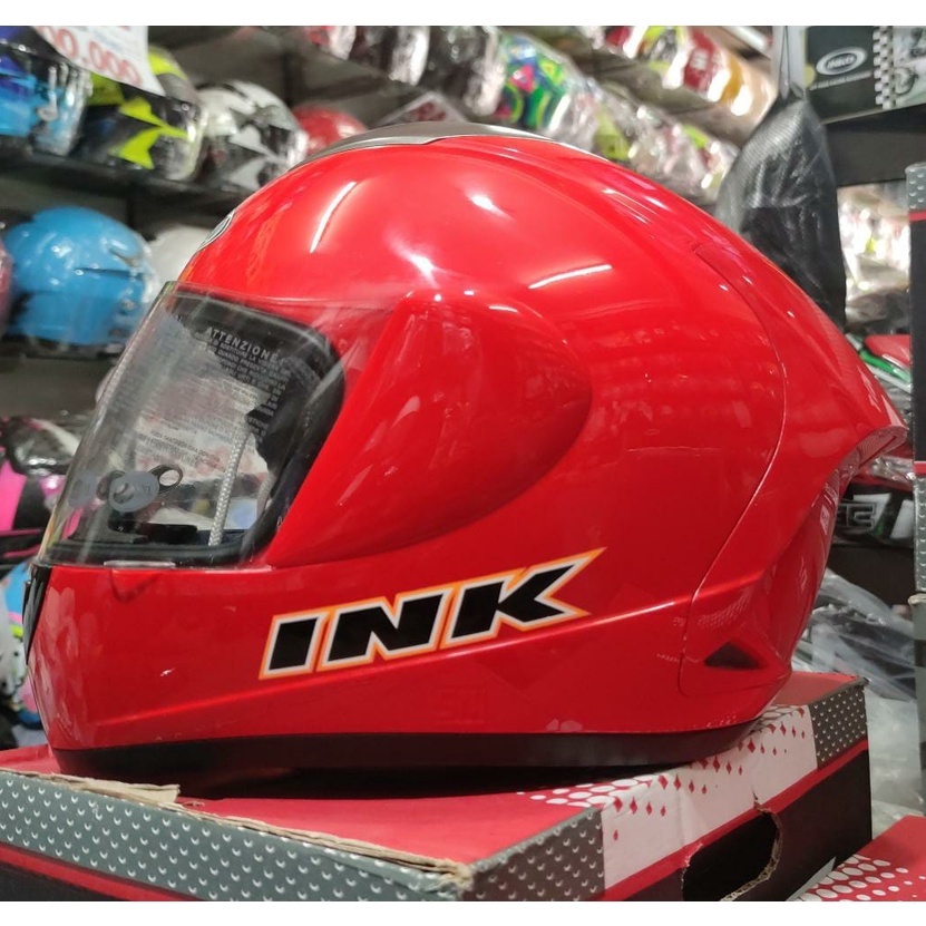 HELM INK CL MAX II CLMAX SOLID FIRE RED ORIGINAL