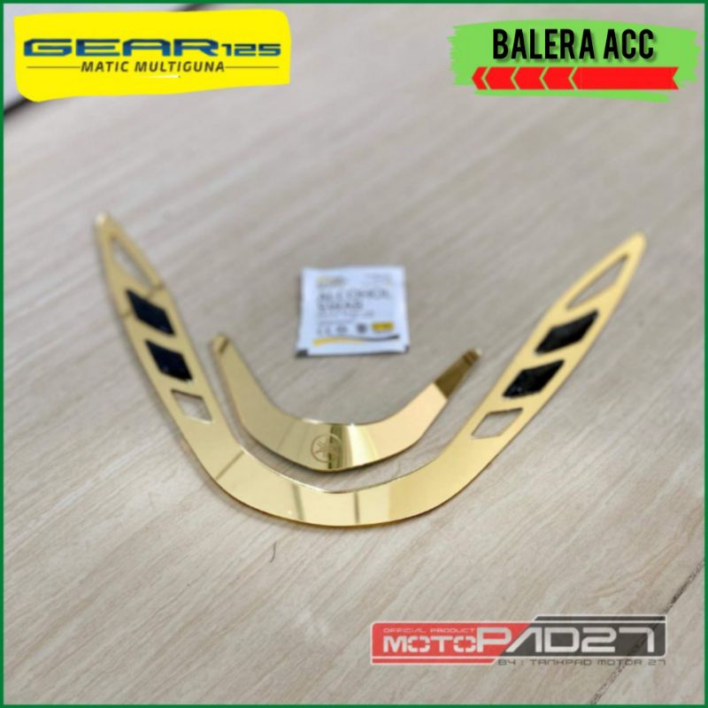 Garnis Garnish Cover Lampu Depan Headlamp Yamaha Mio Gear 125 Premium