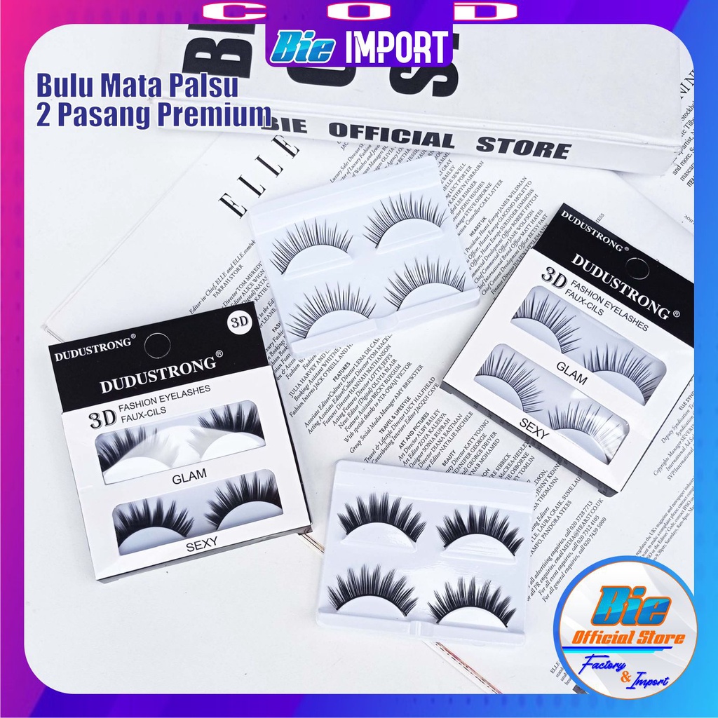 Bulu Mata Palsu Premium Impor Best Seller