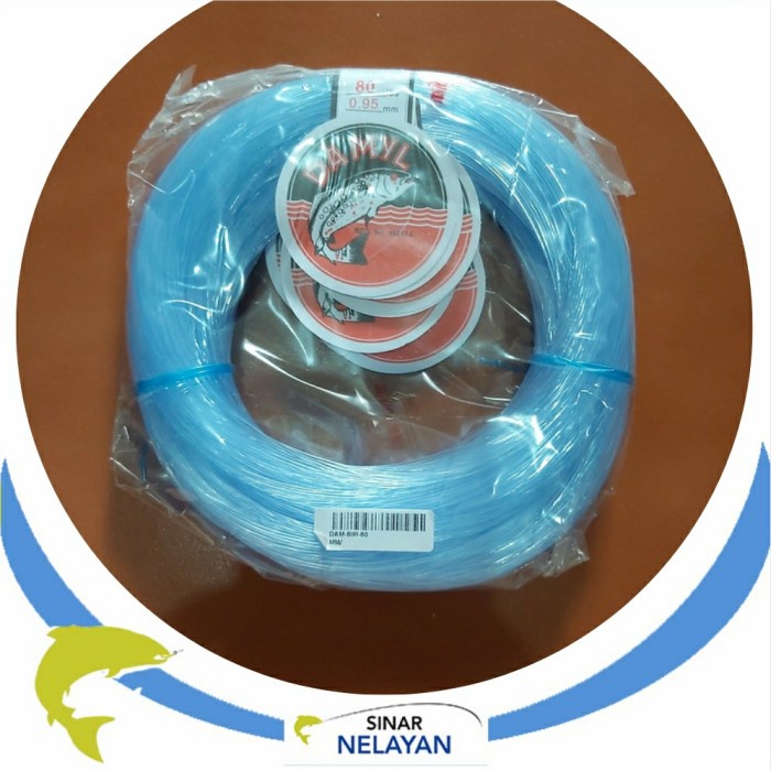 Tali pancing senar DAMYL biru no 80