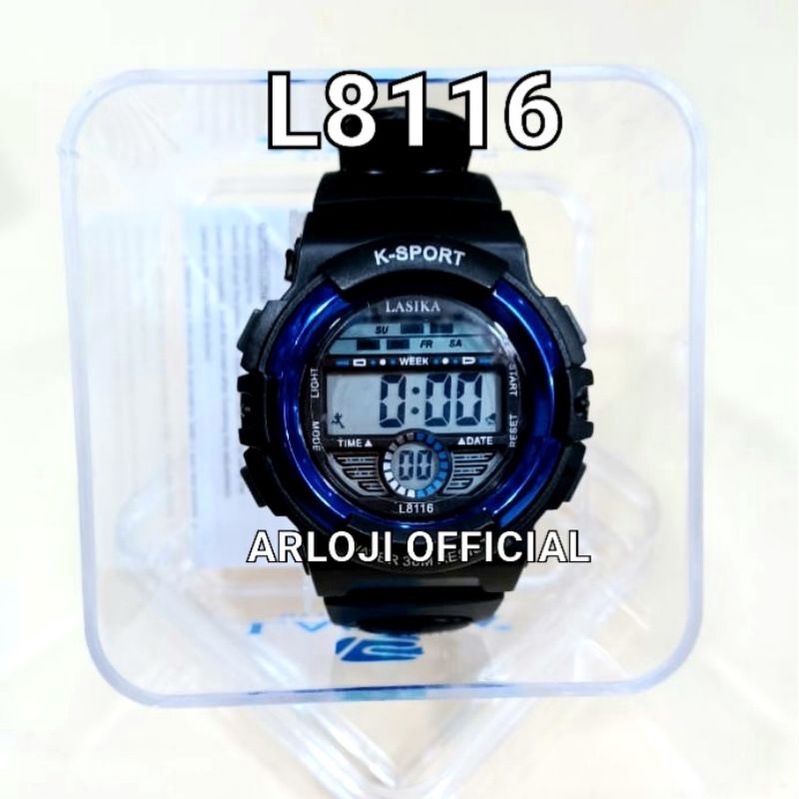 Jam tangan  Lasika origanal anti air include Box