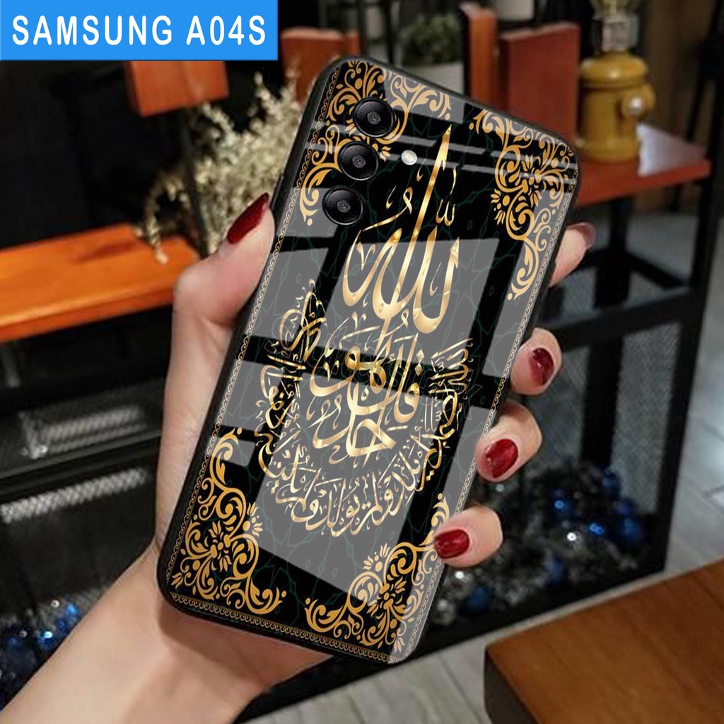 (S136) SoftCase Glass SAMSUNG A04S - casing Terbaru handphone - SAMSUNG A04S  - pelindung handphone 