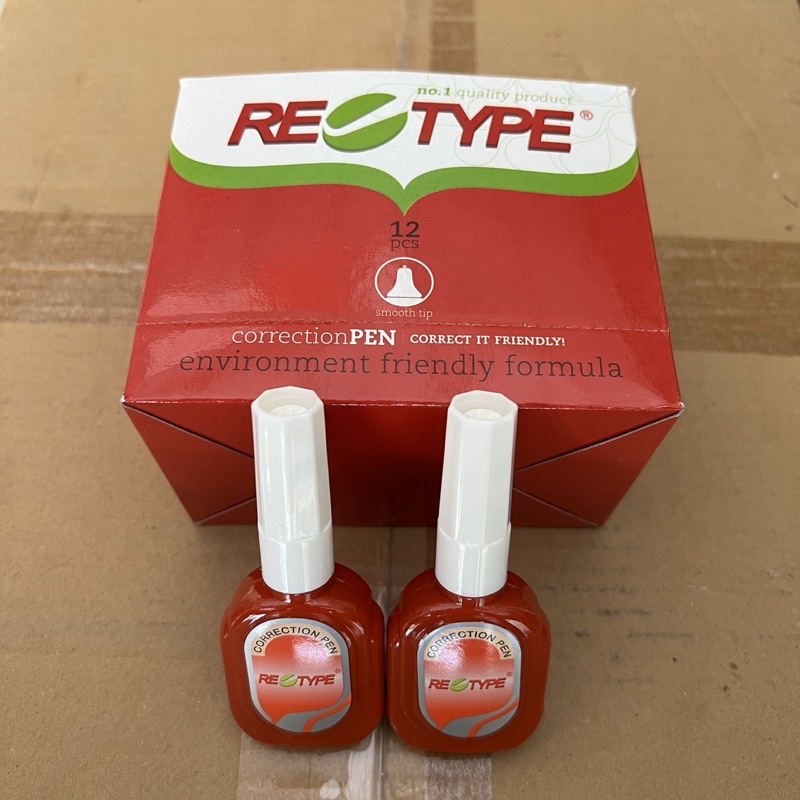 

Correction Pen / Fluid RE TYPE isi 12 pcs