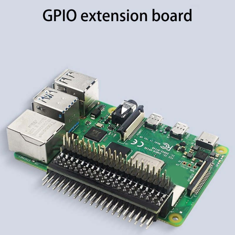 Zzz Papan Ekspansi Konektor Micro 2x20-pin Untuk Raspberry Pi 40-pin GPIO 1 Ke 2