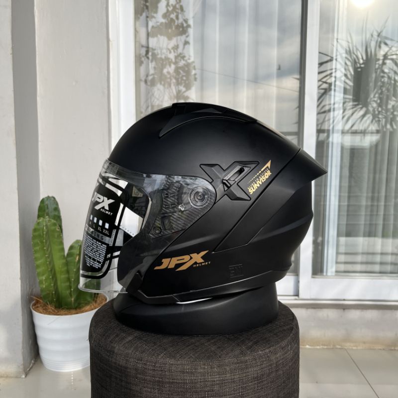 Helm JPX Nova X Black Matte / JPX Nova X Hitam