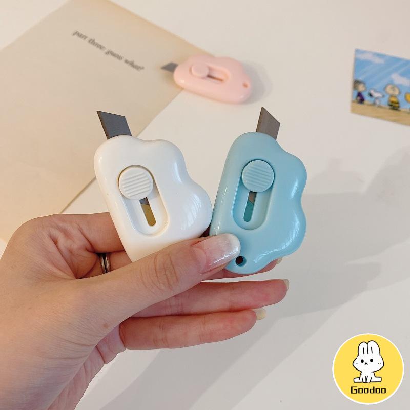 Pisau Cutter Mini Lucu Untuk Parcel / Kantor / Sekolah -Doo