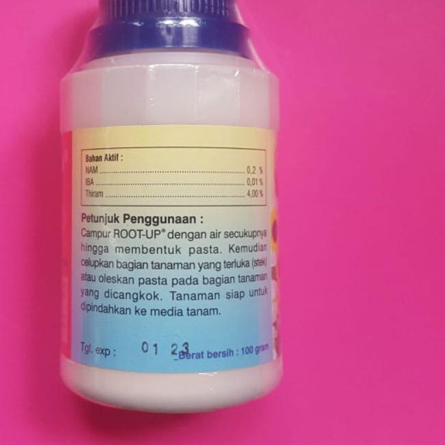 ROOT-UP BOTOL Hormon Percepat Pertumbuhan Akar Stek Batang Tanaman