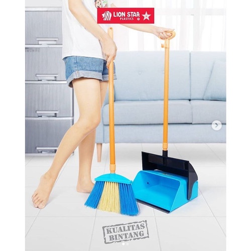 Vivian Dustpan Set LION STAR / PENGKI SEKOP + SAPU dp-16