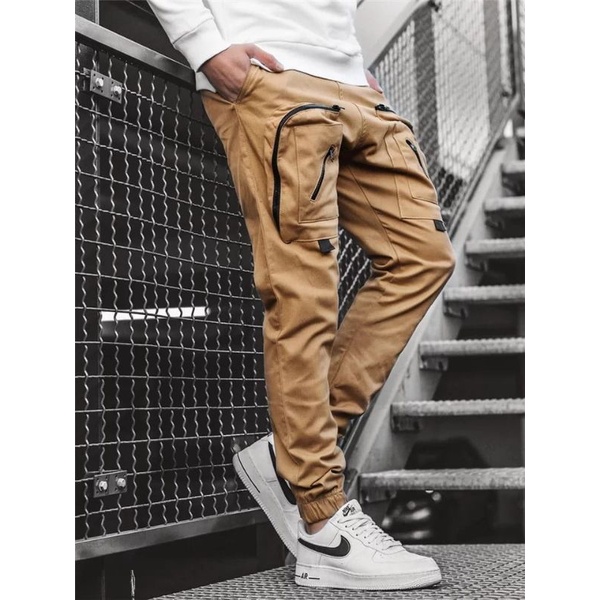 CELANA JOGGER PRIA PANJANG LEON JOGER PANTS COWOK DISTRO POLOS KEKINIAN