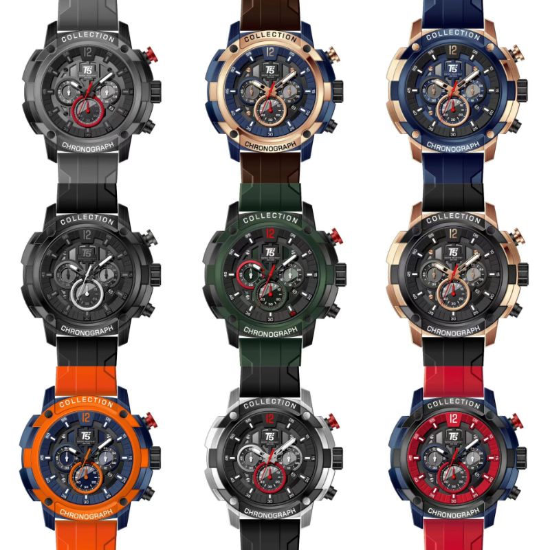 JAM TANGAN PRIA T5 COLLECTION H3926/H 3926 CHRONOGRAPH ORIGINAL