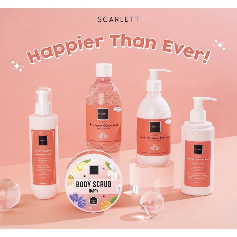 Scarlett Whitening Happy Series