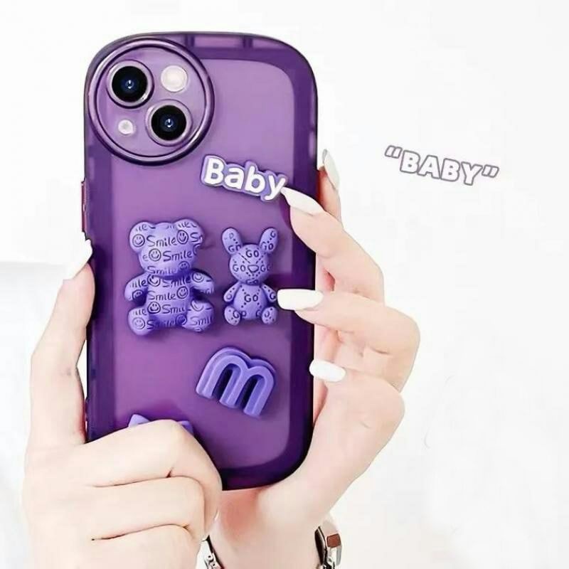 PURPLE DOLL SILIKON CASE