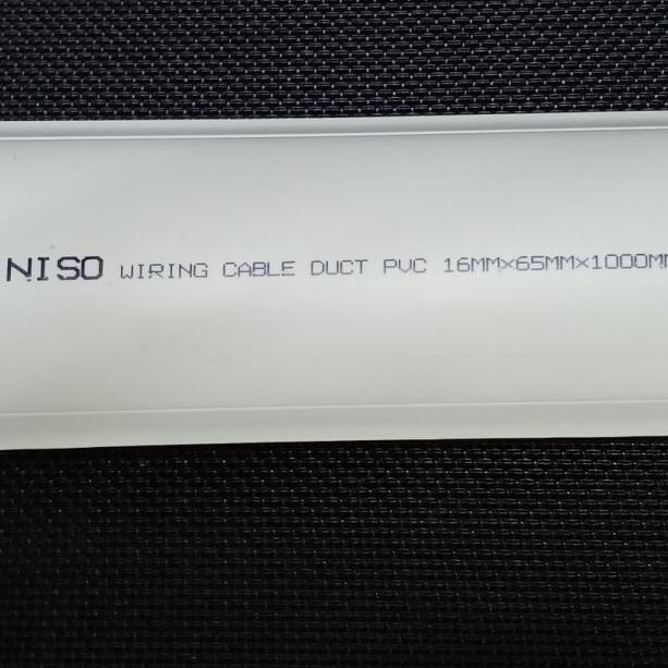 Kabel duct lantai besar floor cable duct 16x65 melengkung oval