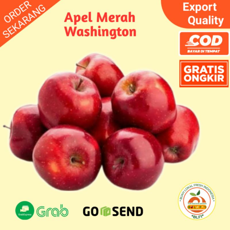 

BUAH APEL MERAH WHASINGTON FRRESH