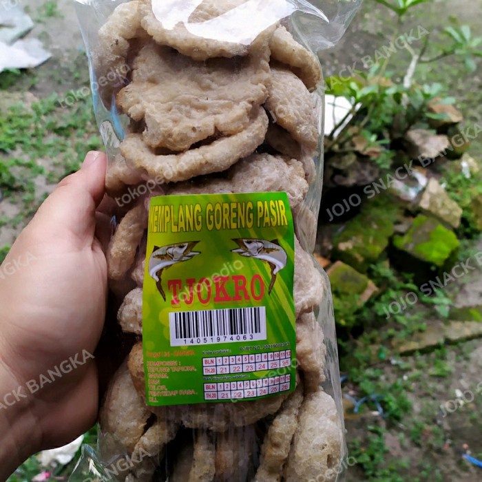 

NEW KEMPLANG GORENG PASIR MERK TJOKRO COKRO ASLI BANGKA KERUPUK BANGKA