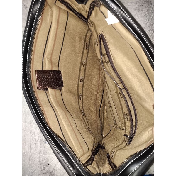 tas ransel Jeep bahan kulit