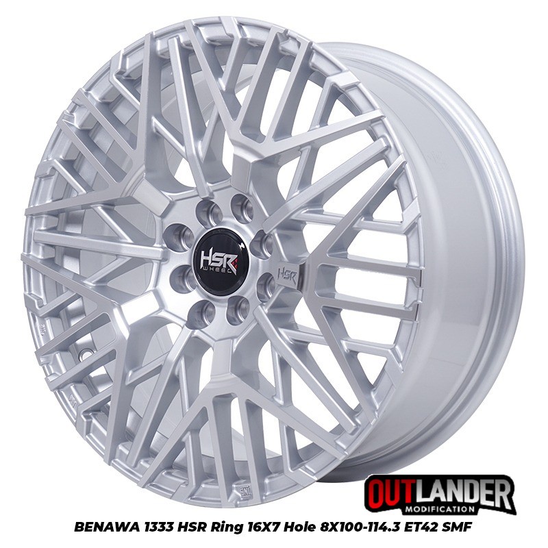 Velg Racing Ring 16 Hsr Type Benawa R16 Pelek Mobil Datsun Go Wonder Ayla Carry Panther