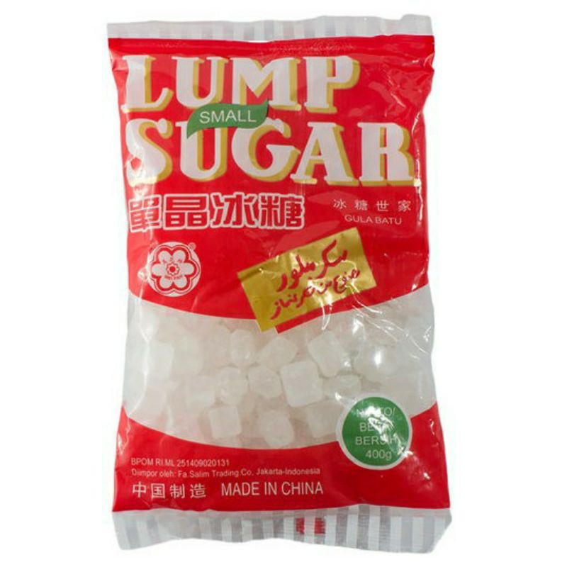 

Gula Batu Mili 300Gram / Gula Batu Kecil / Lump Sugar / Rock Sugar / Peng Theng / Bing Tang