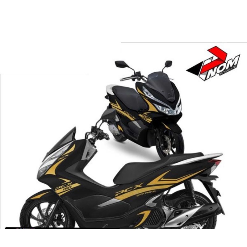 

stiker motor PCX stiker custom sticker cutting
