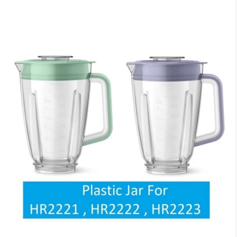 PHILIPS Plastic Jar Accessory Blender plus lid HR3213