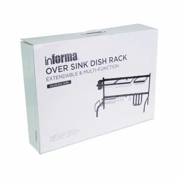 Rak Piring Gelas Sendok Pisau Wastafel Stainless Steel Informa Wellbey