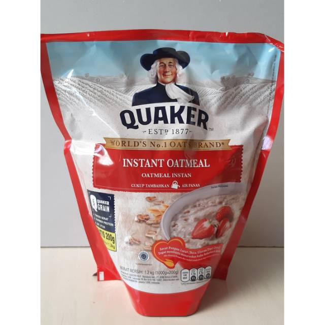 

Quaker instans oatmeal havermut 1200 gr