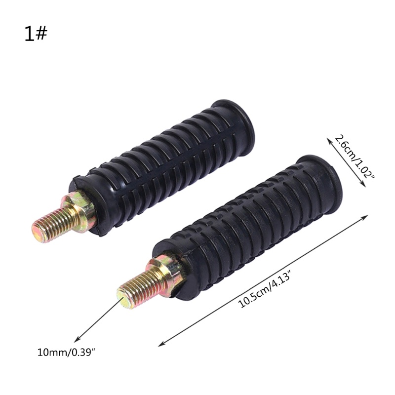 Pedal Sandaran Kaki Depan Belakang Bahan Aluminum Alloy Untuk Motor