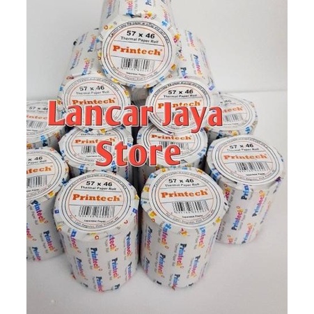 

Kertas Printech For cash Registers Casio 57 X 46 DLL - Putih