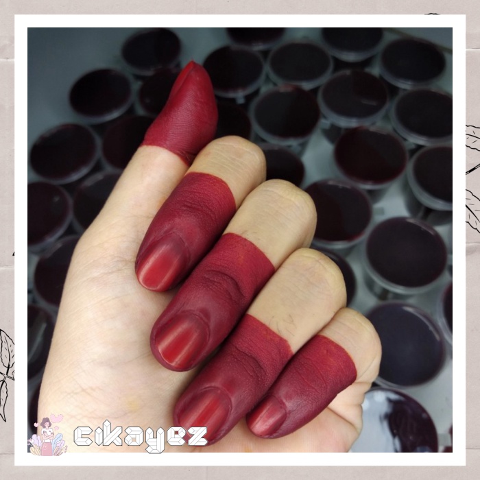 [VIRAL] HENNA HENA INAI CELUP RACIK TANGAN KUKU PENGANTIN MERAH MAROON 25GR - RED CHERRY