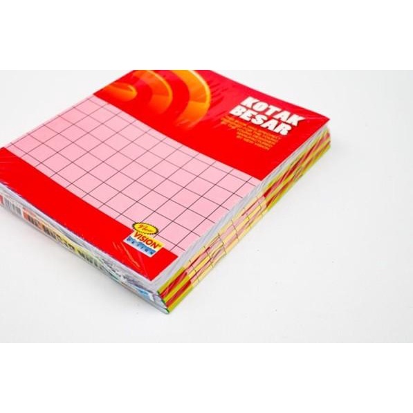 

Buku Kotak Besar Vision (10 pcs)