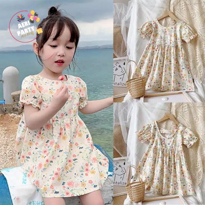 dress anak perempuan import usia 2-7thn/summer dress / dress korea ank