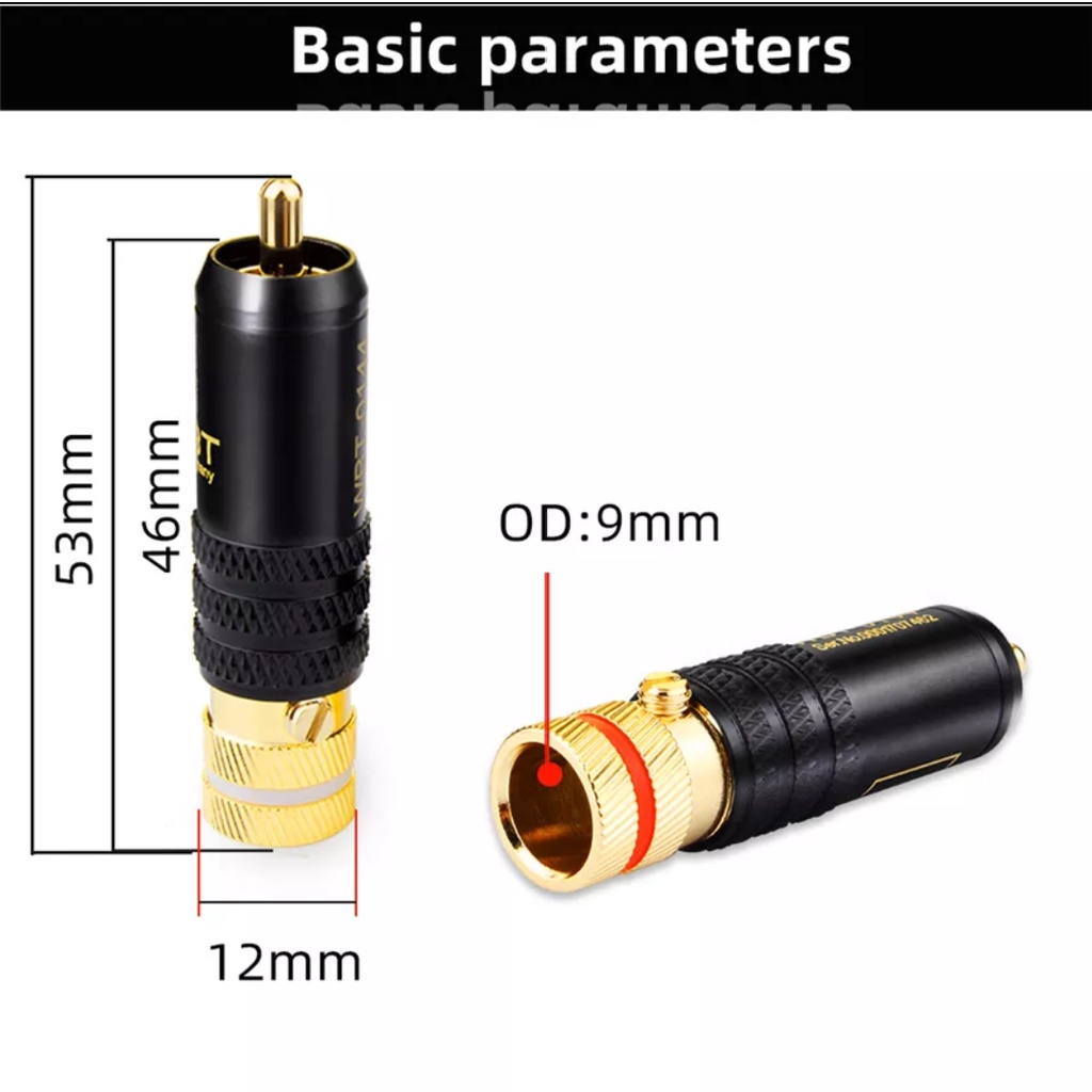 RCA WBT 0144 Jack Lapis Emas 5N OFC