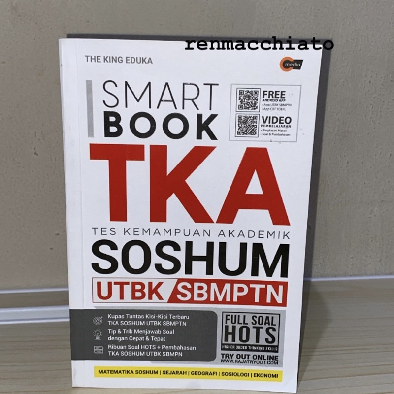 

preloved buku soal tka soshum utbk sbmptn the king eduka